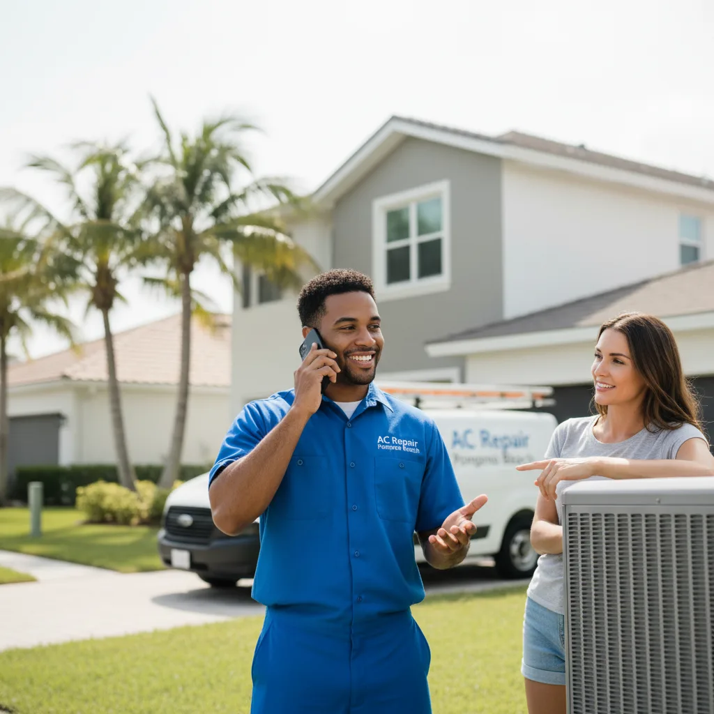 AC Repair Pompano Beach customer support in Rives Junction